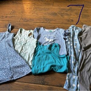 Floral and Striped Clothing Bundle